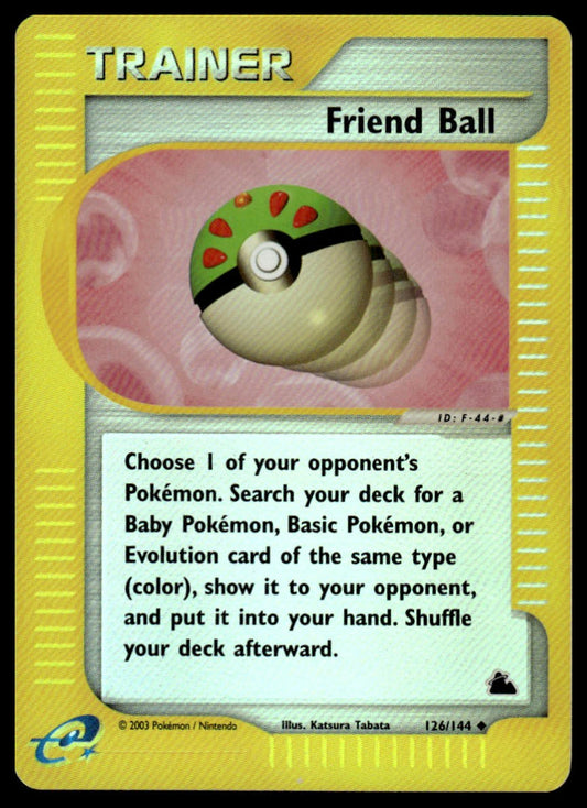 Skyridge #126/144 Friend Ball Rev. Holo