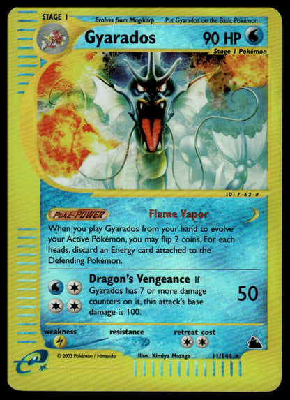 Skyridge #011/144 Gyarados (11) Rev. Holo