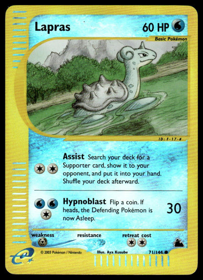 Skyridge #071/144 Lapras Rev. Holo