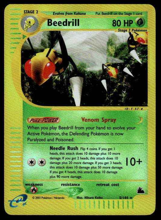 Skyridge #005/144 Beedrill (5)