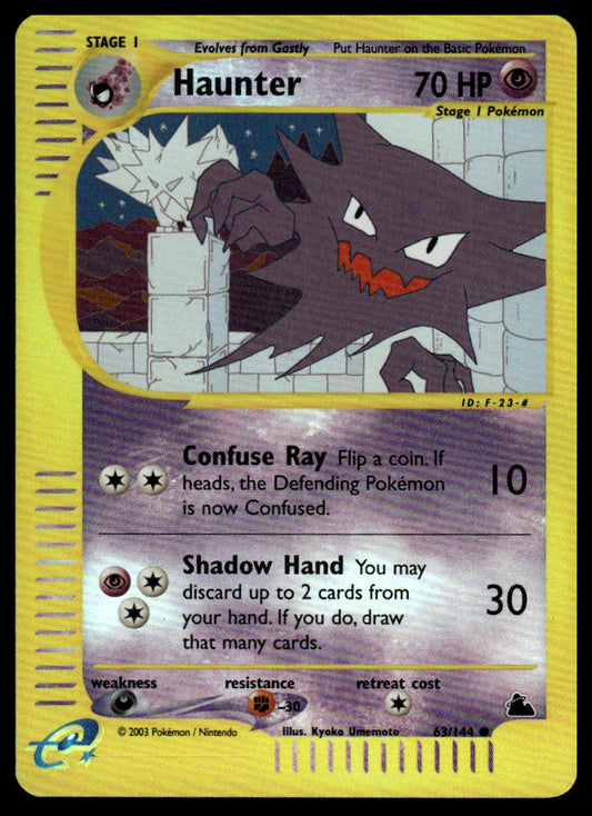 Skyridge #063/144 Haunter Rev. Holo