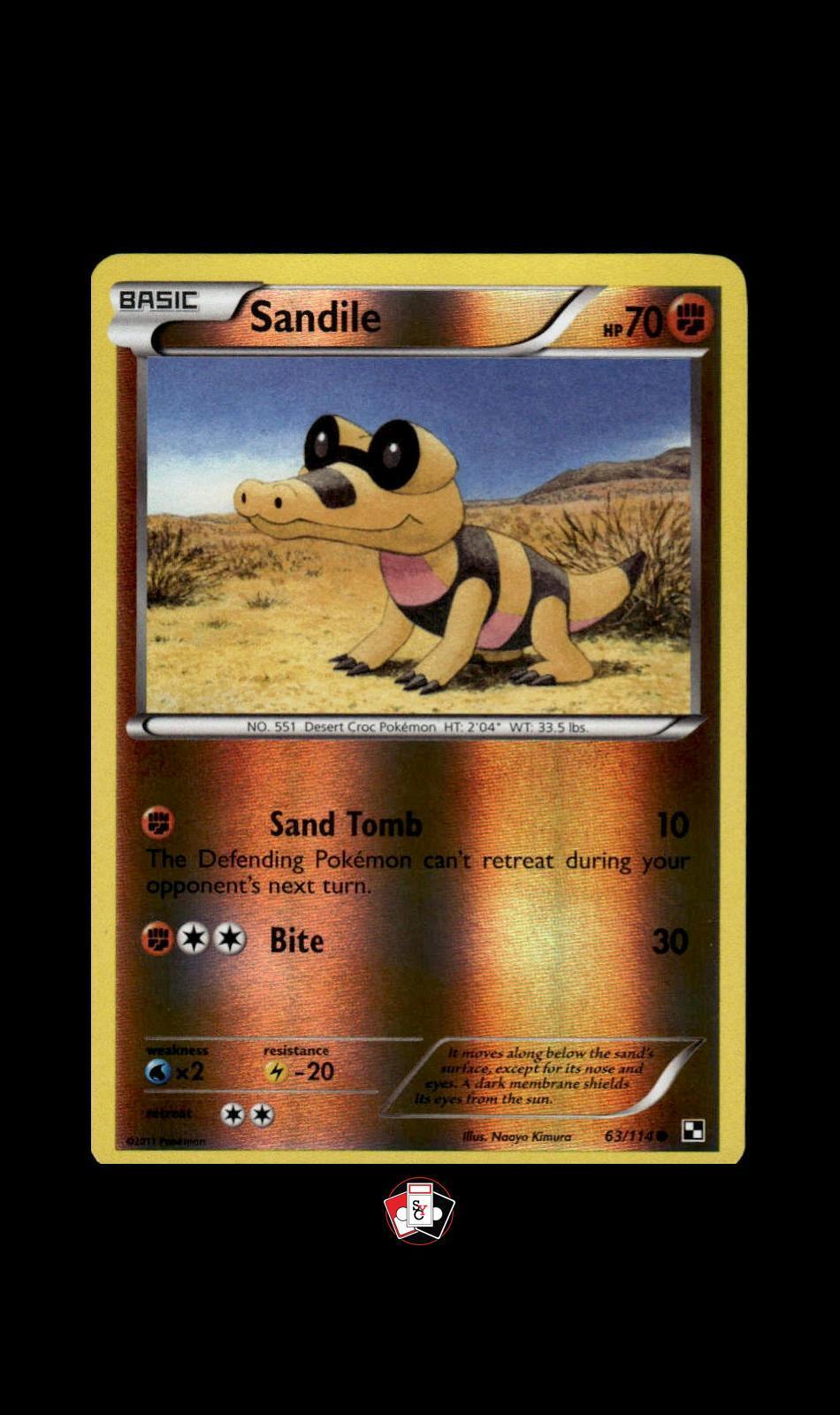 Black and White #63/114 Sandile