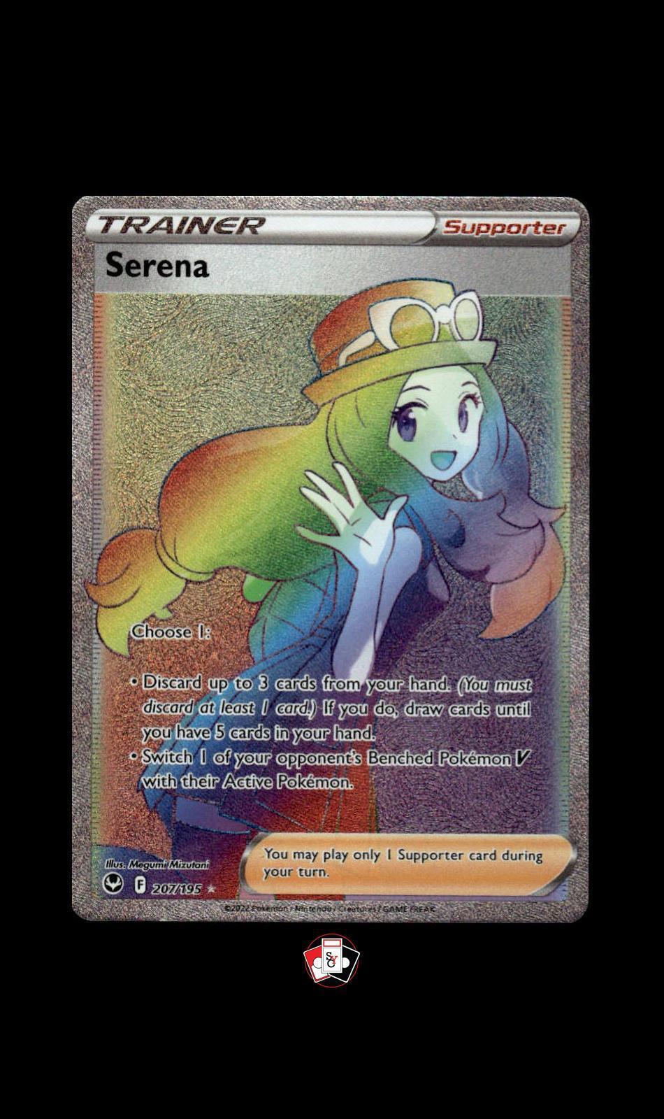 SWSH12: Silver Tempest #207/195 Serena (Secret)