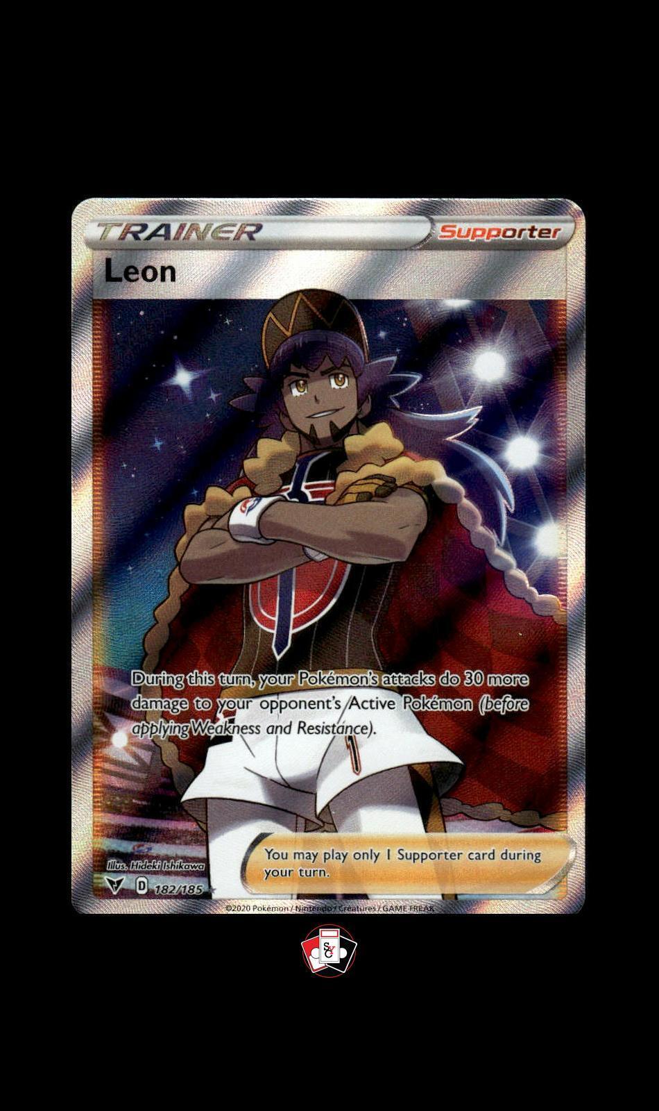 SWSH04: Vivid Voltage #182/185 Leon (Full Art)