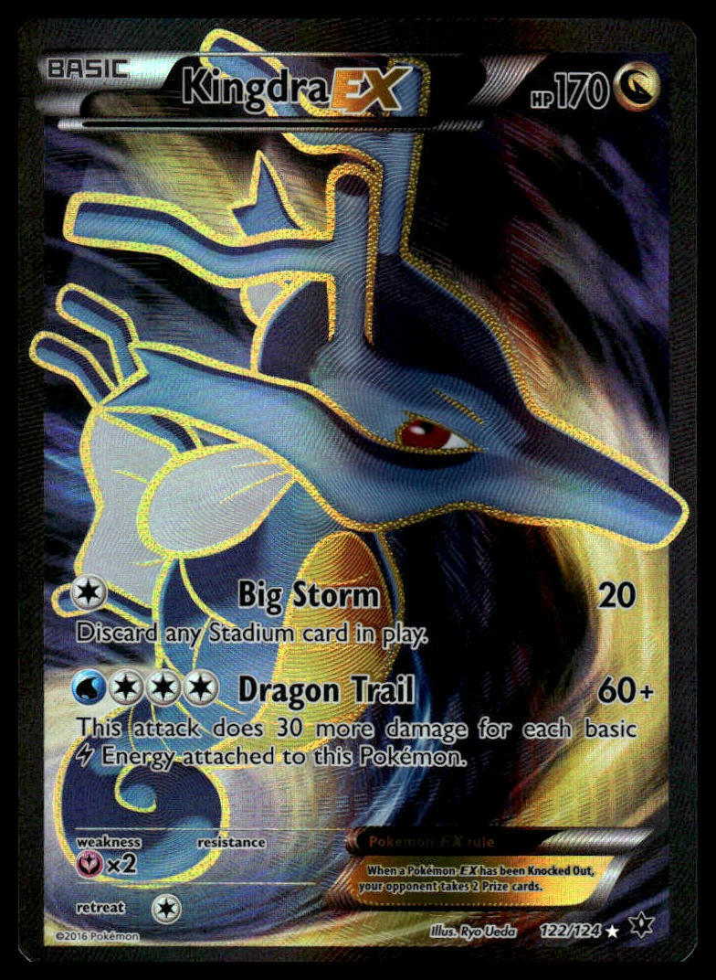 XY - Fates Collide #122/124 Kingdra EX (Full Art)