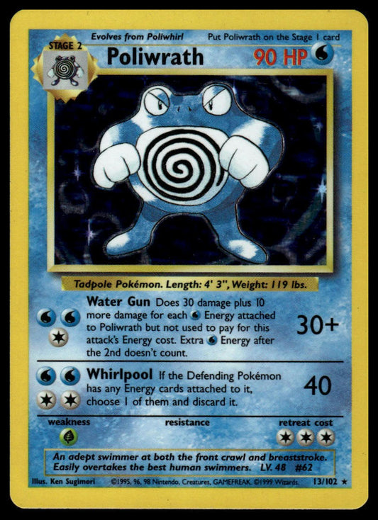 Base Set #013/102 Poliwrath