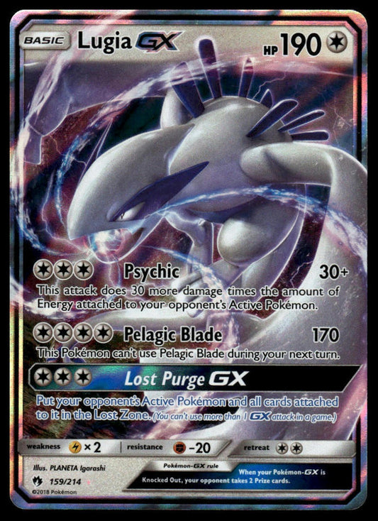 SM - Lost Thunder #159/214 Lugia GX