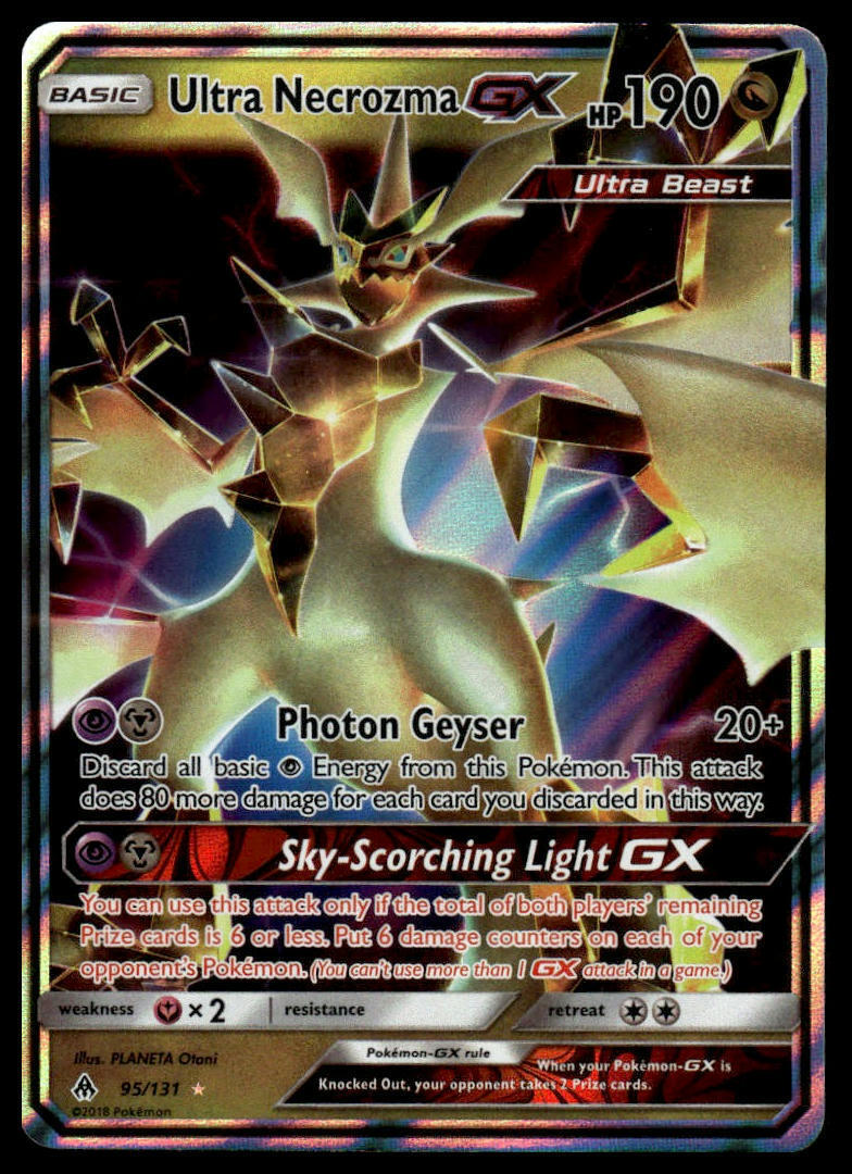 SM - Forbidden Light #95/131 Ultra Necrozma GX