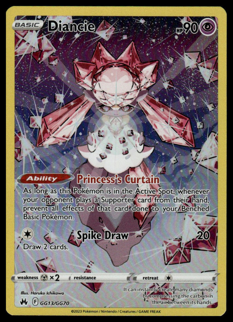 Crown Zenith: Galarian Gallery #GG13/GG70 Diancie