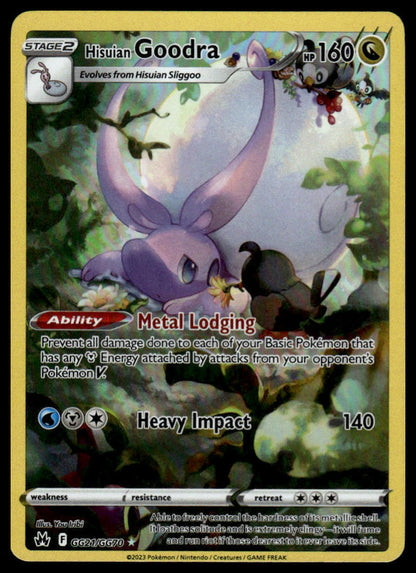 Crown Zenith: Galarian Gallery #GG21/GG70 Hisuian Goodra