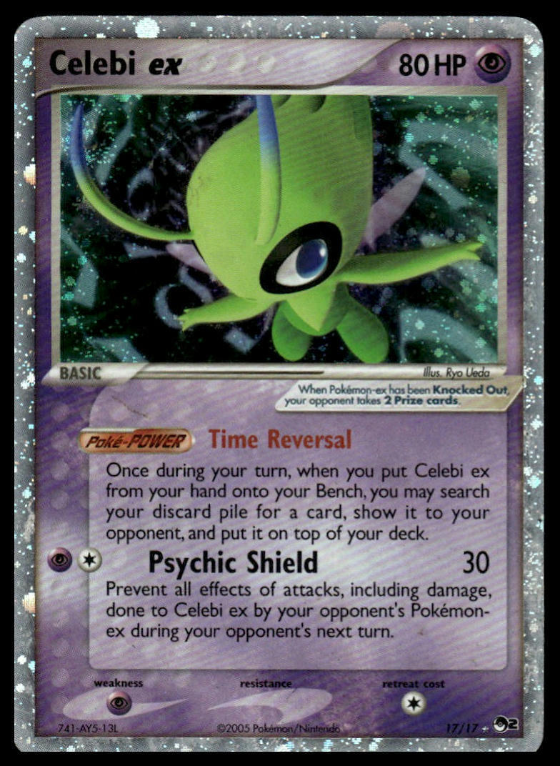 POP Series 2 #017/017 Celebi ex (Holo)