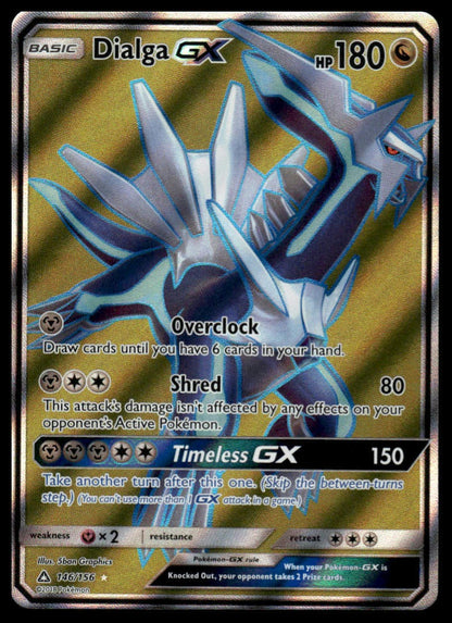 SM - Ultra Prism #146/156 Dialga GX (Full Art)