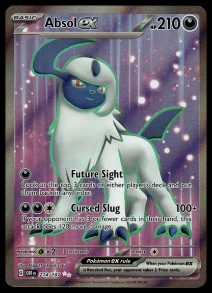 SV03: Obsidian Flames #214/197 Absol ex