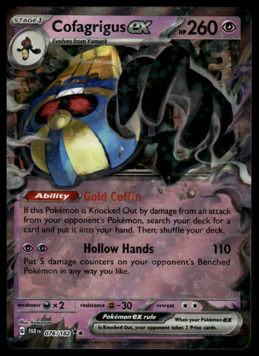 SV04: Paradox Rift #076/182 Cofagrigus ex