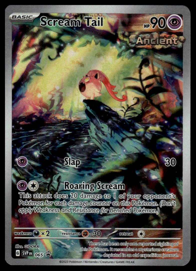 SV: Scarlet & Violet Promo Cards #065 Scream Tail