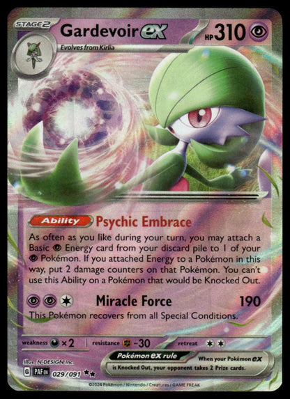 SV: Paldean Fates #029/091 Gardevoir ex