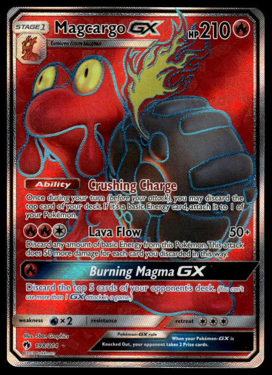 SM - Lost Thunder #198/214 Magcargo GX (Full Art)