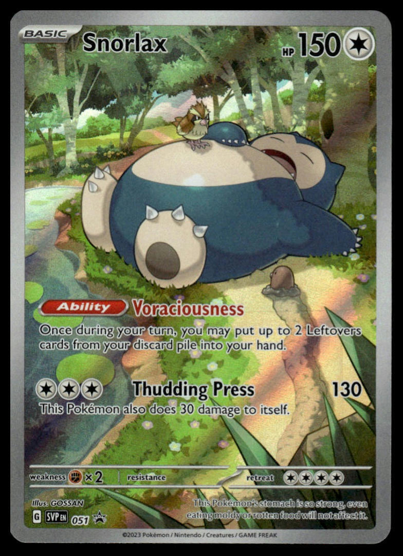 SV: Scarlet & Violet Promo Cards #051 Snorlax