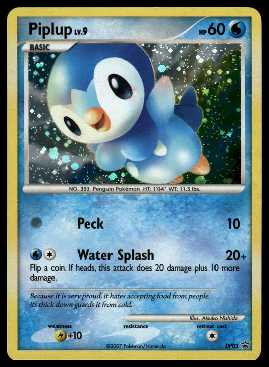 Diamond and Pearl Promos #DP03 Piplup