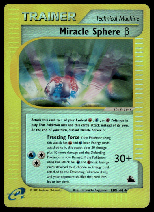 Skyridge #130/144 Miracle Sphere Beta Rev. Holo