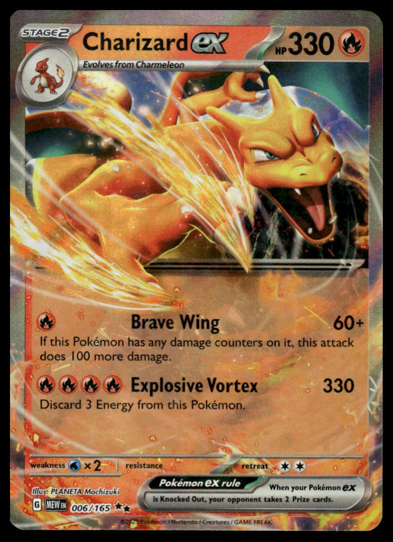 SV: Scarlet & Violet 151 #006/165 Charizard ex