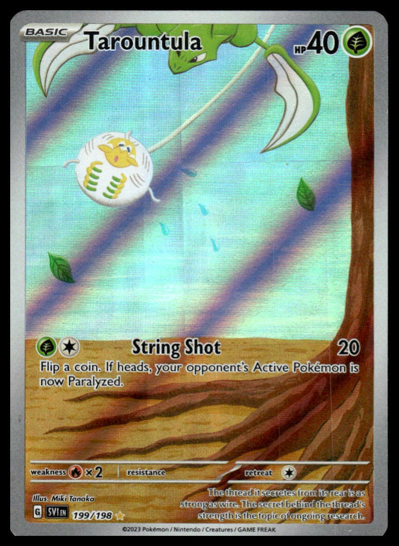 SV01: Scarlet & Violet Base Set #199/198 Tarountula