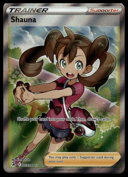 SWSH08: Fusion Strike #263/264 Shauna (Full Art)