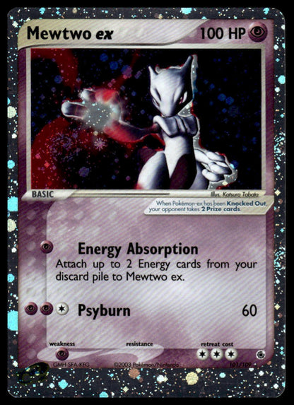 Ruby and Sapphire #101/109 Mewtwo ex