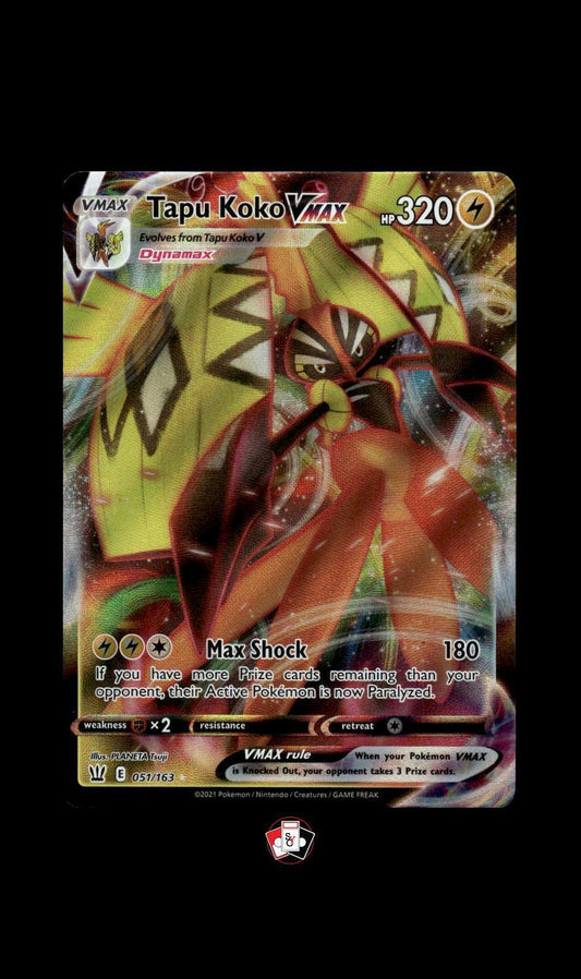 SWSH05: Battle Styles #051/163 Tapu Koko VMAX