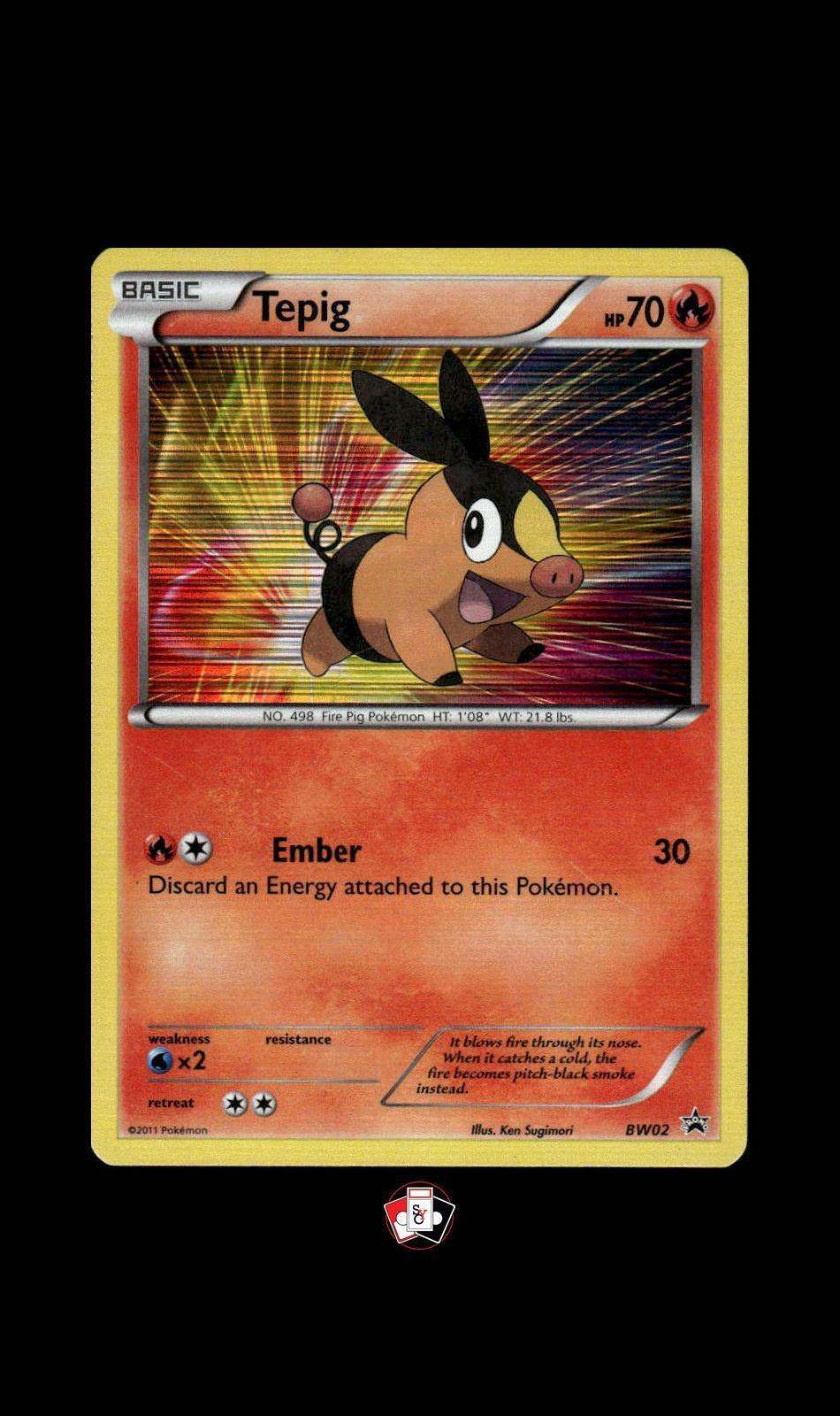 Black and White Promos #BW02 Tepig (BW02)