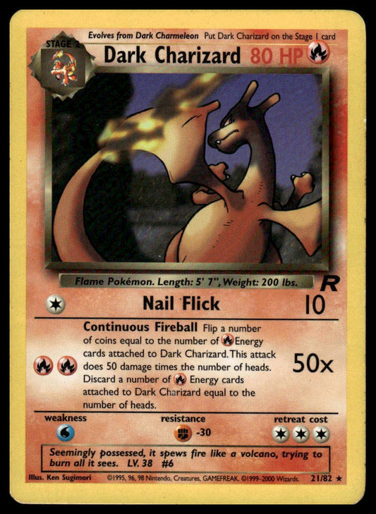 Team Rocket #21/82 Dark Charizard (21)