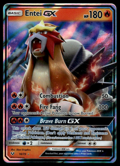 Shining Legends #10/73 Entei GX