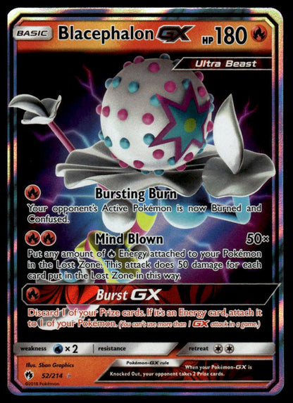 SM - Lost Thunder #52/214 Blacephalon GX