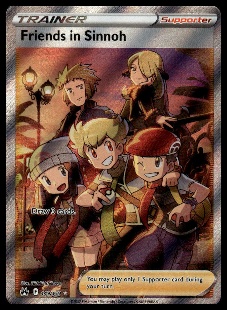 Crown Zenith #149/159 Friends in Sinnoh (Full Art)