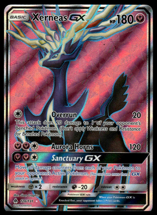 SM - Forbidden Light #126/131 Xerneas GX (Full Art)