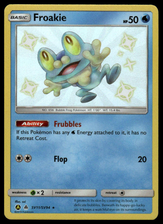 Hidden Fates: Shiny Vault #SV11/SV94 Froakie