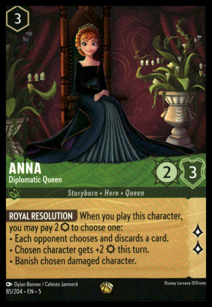 Shimmering Skies #85/204 Anna - Diplomatic Queen