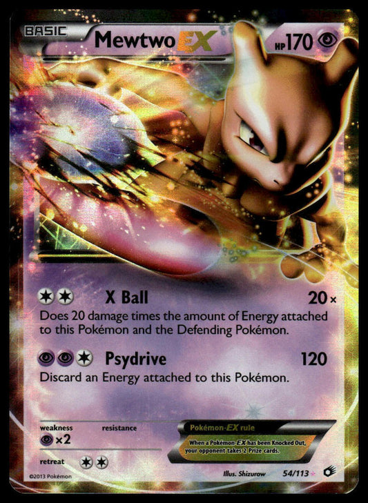 Legendary Treasures #54/113 Mewtwo EX