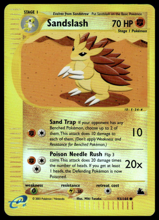 Skyridge #093/144 Sandslash Rev. Holo