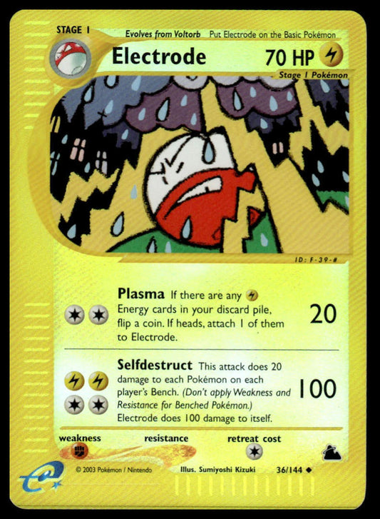 Skyridge #036/144 Electrode Rev. Holo