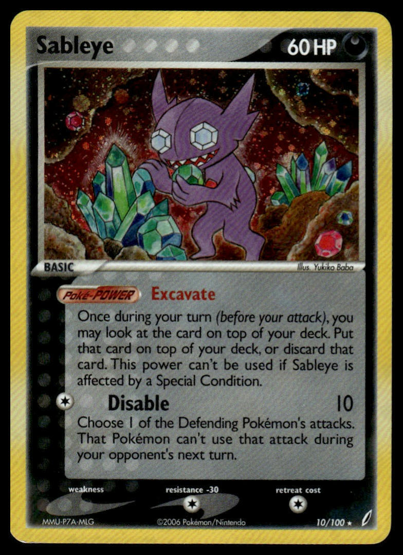 Crystal Guardians #10/100 Sableye